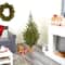5ft. Pre-Lit Fraser Fir Natural Look Artificial Christmas Tree with Clear LED Lights